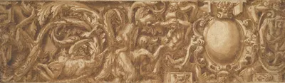 Ornamental Frieze by Lelio Orsi — digital art print download