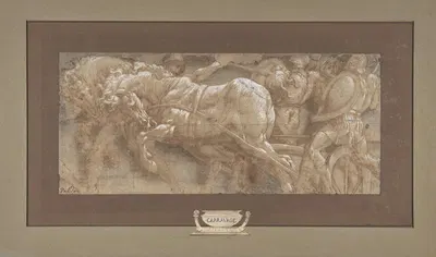 Triumphal Scene by Lelio Orsi — digital art print download