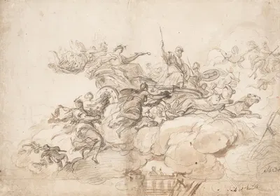 The Triumph of Cybele by Luca Giordano — digital art print download