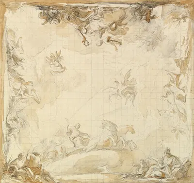 Design for a Ceiling by Мариано Сальвадор Маэлья, 1739–1819 — digital art print download
