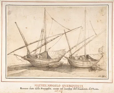 Four Boats by Микеланджело Черкоззи — digital art print download