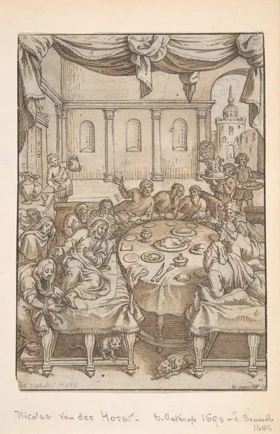 The Last Supper by Nicolaas van der Horst — digital art print download