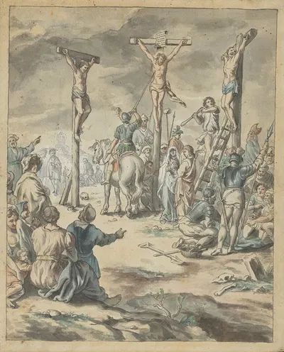 The Crucifixion of Christ by Pehr Hörberg — digital art print download