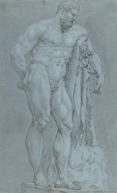 The Farnese Hercules by Петер ван Линт, 1639 — digital art print download