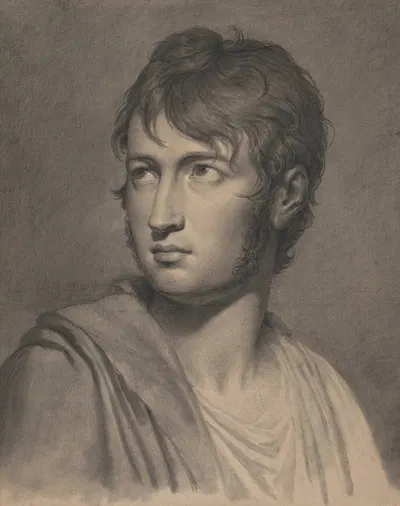 Portrait of a Young Man by Pierre-Narcisse Guérin — digital art print download