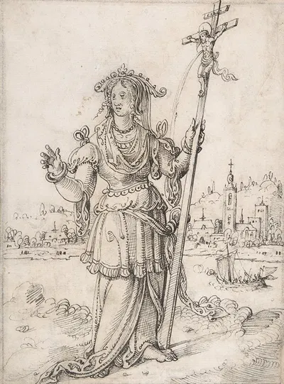 Allegorical Figure (Faith) by Pieter Cornelisz Kunst — digital art print download