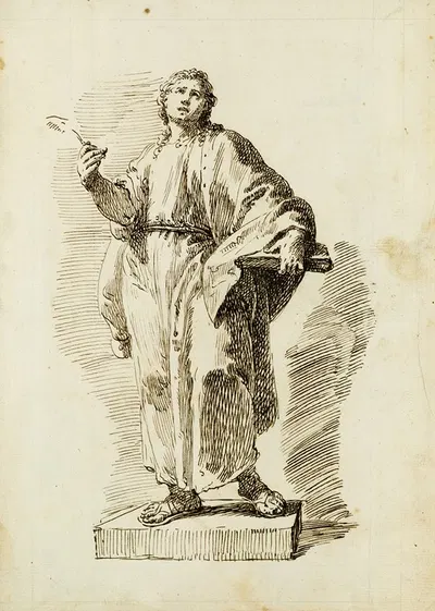 Saint John the Evangelist by Pietro Antonio Novelli — digital art print download