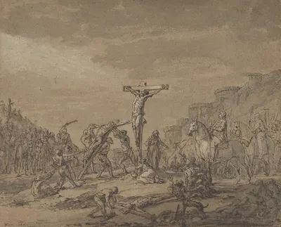 Crucifixion by Томас де Кейзер, 1665 — digital art print download