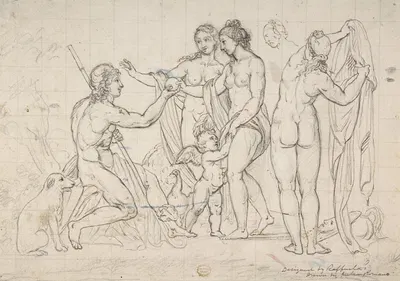 Judgment of Paris by After Raphael, 1483–1520 — digital art print download