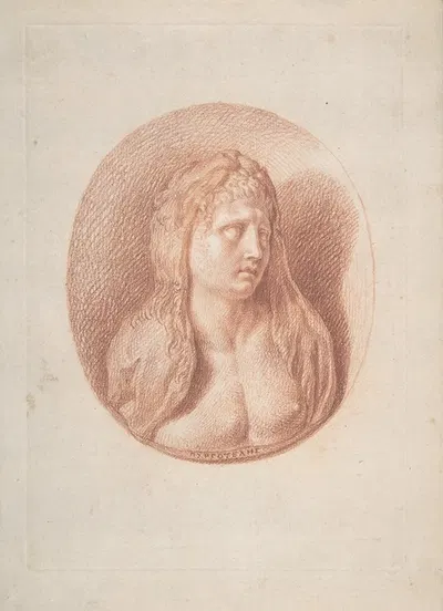 Presumed Portrait of Alexander the Great by Бернар Пикара, 1719 — digital art print download