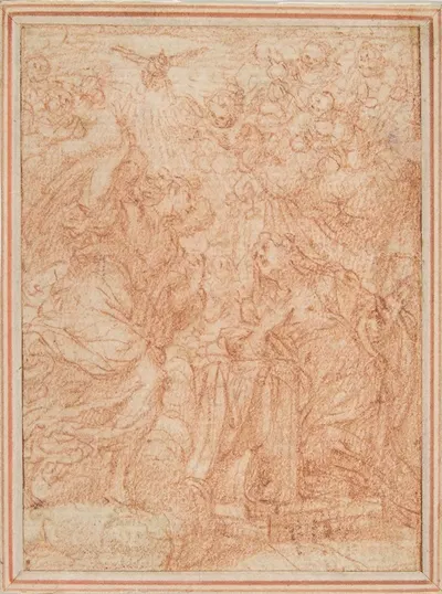 The Annunciation by Camillo Procaccini — digital art print download