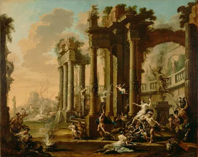 The Triumph of Venus by Алессандро Маньяско, 1720–1730 — digital art print download