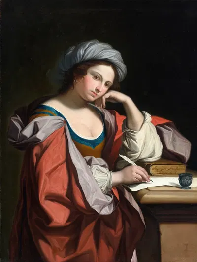 A Sybil by Анжелика Кауфман, 1775 — digital art print download