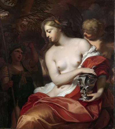 Pandora by Barend Graat, 1676 — digital art print download