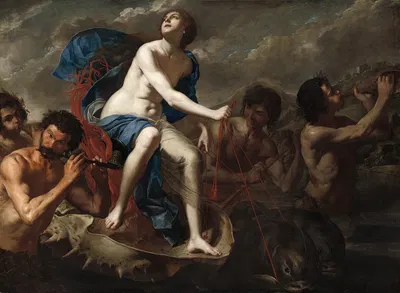 The Triumph of Galatea by Bernardo Cavallino — digital art print download