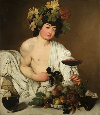 Bacchus by Caravaggio — digital art print download
