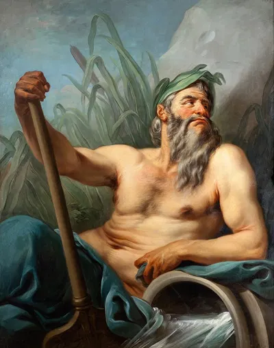 River God by Charles-André van Loo — digital art print download