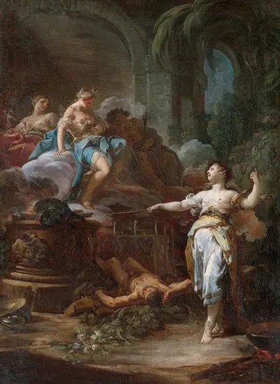 Medea Rejuvenating Aeson by Corrado Giaquinto — digital art print download