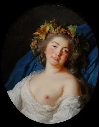 Bacchante by Элизабет Луиза Виге Лебрен, 1785 — digital art print download