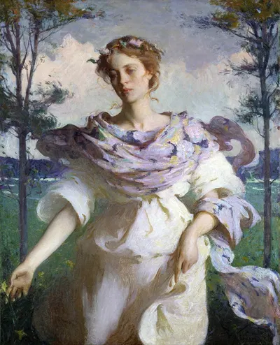 Summer by Frank Weston Benson, 1890 — digital art print download