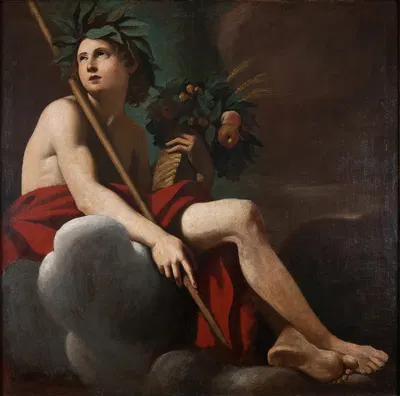 Bacchus by Джованни Франческо Романелли — digital art print download