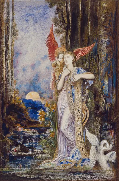 L'Inspiration by Гюстав Моро, 1883–1898 — digital art print download