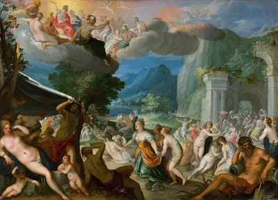 The Fall of Phaeton by Hans Rottenhammer, 1604 — digital art print download