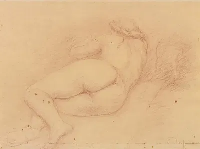 Nu Féminin Allongé by Charles Despiau — digital art print download