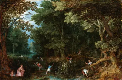 Latona and The Lycian Peasants by Ян Брейгель младший — digital art print download