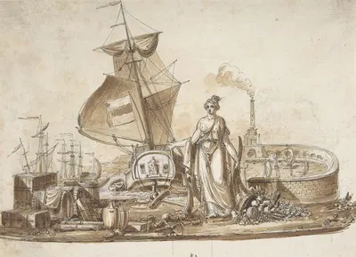 Allegory of Shipping by Charles Percier — digital art print download