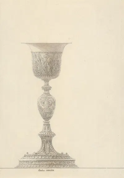 Chalice for the Coronation of Napoleon I by Charles Percier, 1804 — digital art print download