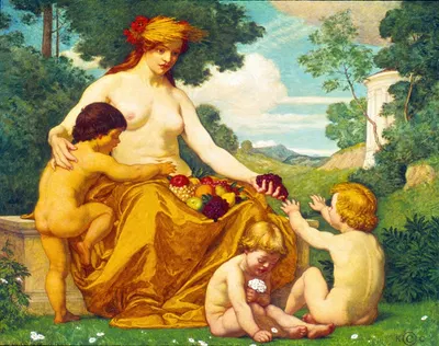 Plenty by Кеньон Кокс, 1910 — digital art print download
