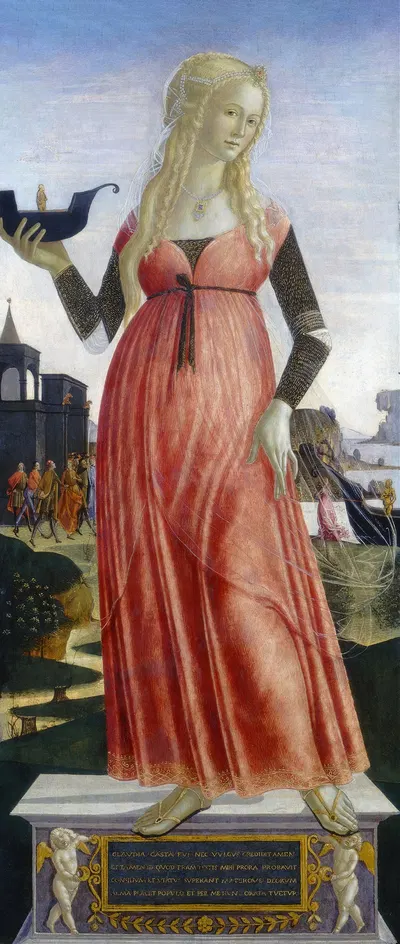 Claudia Quinta by Neroccio De' Landi — digital art print download