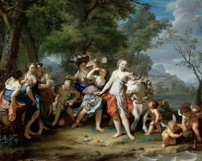 The Rape of Europa by Николаас Верколье — digital art print download