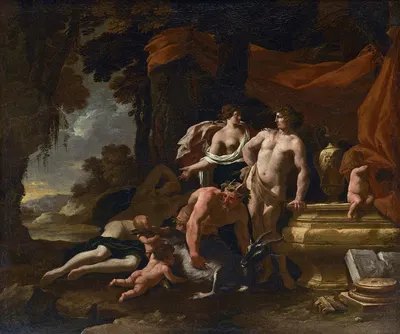 The Union of Venus and Bacchus by Nicolas Chapron — digital art print download
