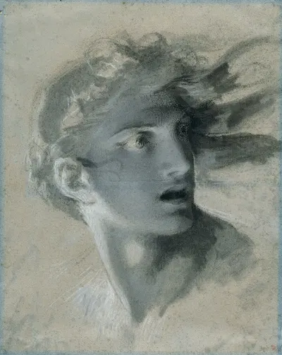Head of Vengeance by Пьер-Поль Прудон, 1799–1809 — digital art print download
