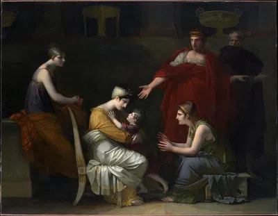 Andromache and Astyanax by Пьер-Поль Прудон — digital art print download