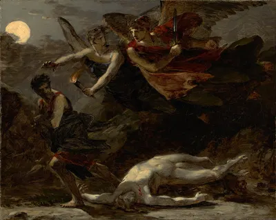 Justice and Divine Vengeance Pursuing Crime by Pierre-Paul Prud'hon — digital art print download