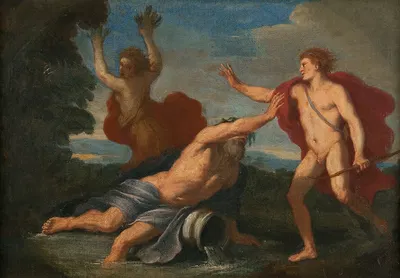 Apollo and Daphne by Плацидо Костанци — digital art print download