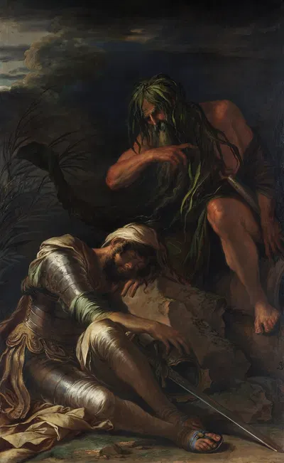 The Dream of Aeneas by Сальватор Роза — digital art print download