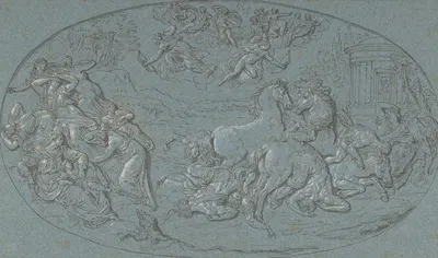 Death of Niobe and Her Children by Circle of Bernard Picart — digital art print download