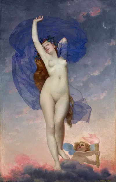 L'aurore by Адольф-Александр Лесрель, 1868 — digital art print download