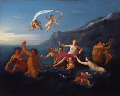 Il Trionfo D'anfitrite by Bon Boullogne — digital art print download