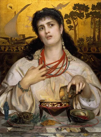 Medea by Фредерик Сэндис, 1868 — digital art print download