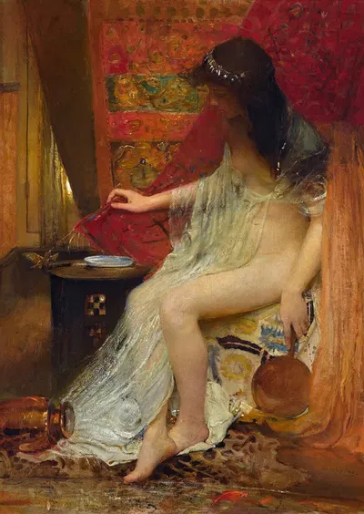 Lesbia's Sparrow, Catullus by Джордж Уильям Джой — digital art print download