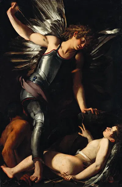 The Divine Eros Defeats The Earthly Eros by Giovanni Baglione — digital art print download