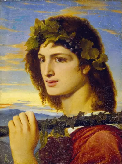 Bacchus by Simeon Solomon, 1867 — digital art print download
