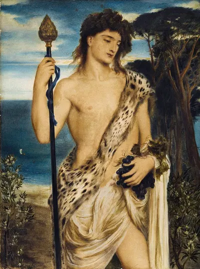 Bacchus by Simeon Solomon, 1867 — digital art print download