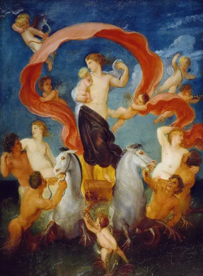 Amphitrite by Томас Стотард, 1775-1830 — digital art print download