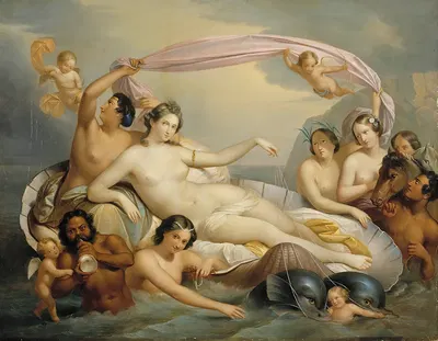Galatea´s Triumph by Берндт Абрахам Годенхельм, 1840 - 1849 — digital art print download